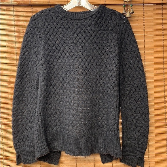 Super cute ALC sweater with open back knit wool - Picture 1 of 8